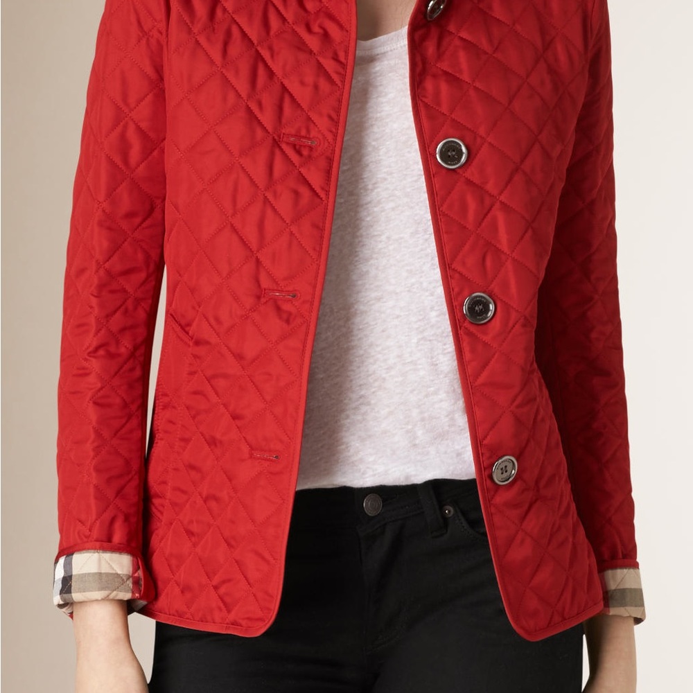 Burberry Red Jacket - image 1